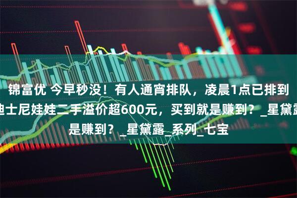 锦富优 今早秒没！有人通宵排队，凌晨1点已排到几公里长！迪士尼娃娃二手溢价超600元，买到就是赚到？_星黛露_系列_七宝
