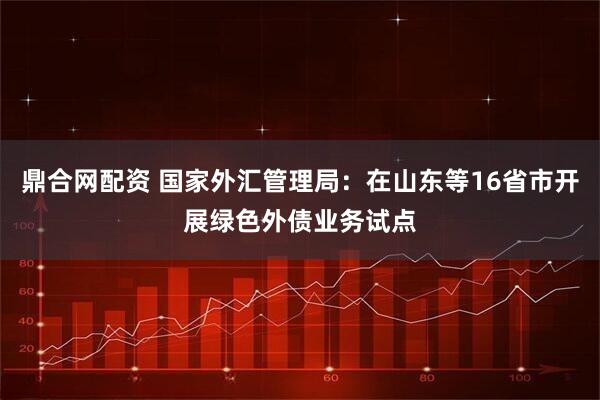 鼎合网配资 国家外汇管理局：在山东等16省市开展绿色外债业务试点